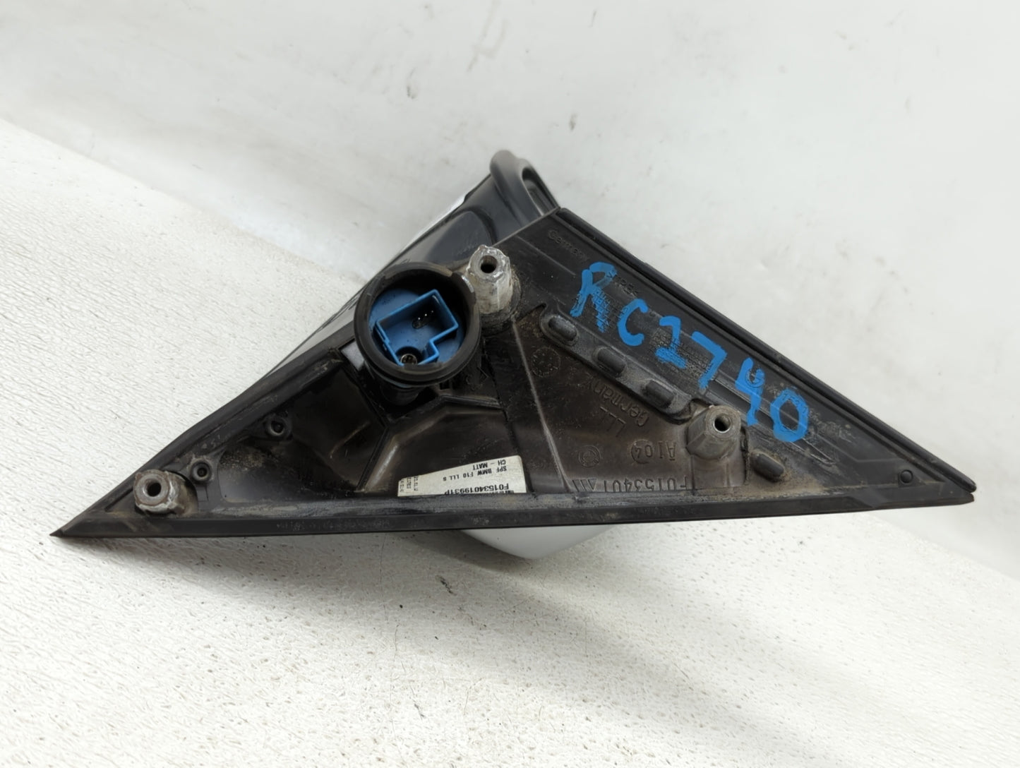 2012 Bmw 528i Driver Side View Mirror - Left Door Mirror OEM Used - Oemusedautoparts1.com