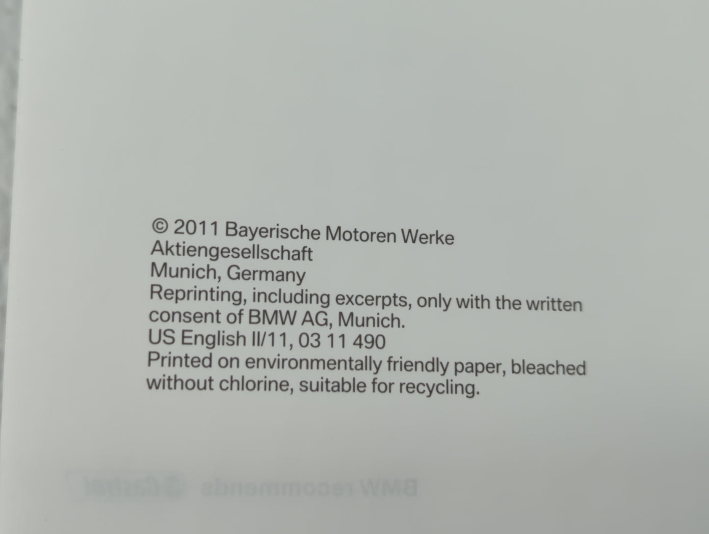 2012 Bmw 528i Owners Manual Book Guide OEM Used Auto Parts - Oemusedautoparts1.com