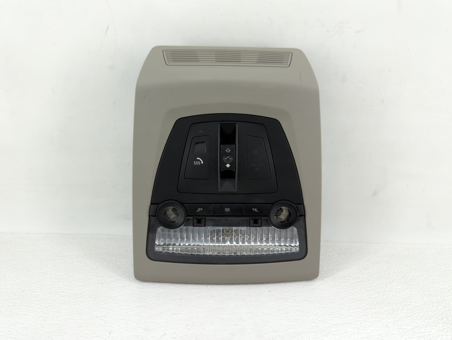 2012 Bmw 528i Overhead Roof Console Grey - Oemusedautoparts1.com