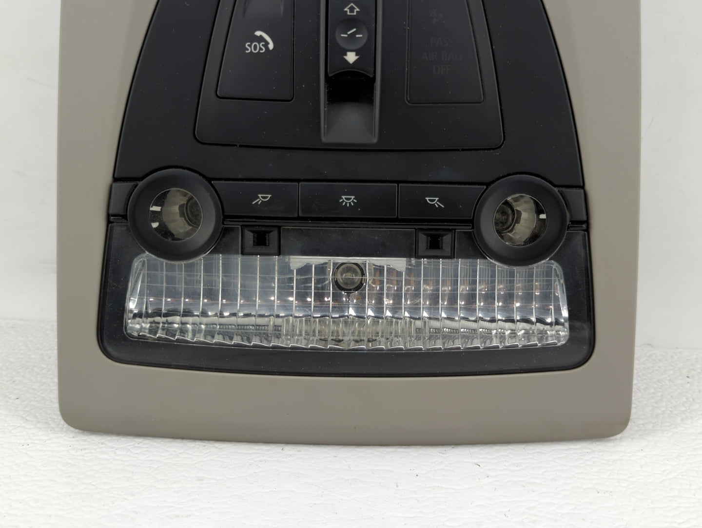 2012 Bmw 528i Overhead Roof Console Grey - Oemusedautoparts1.com