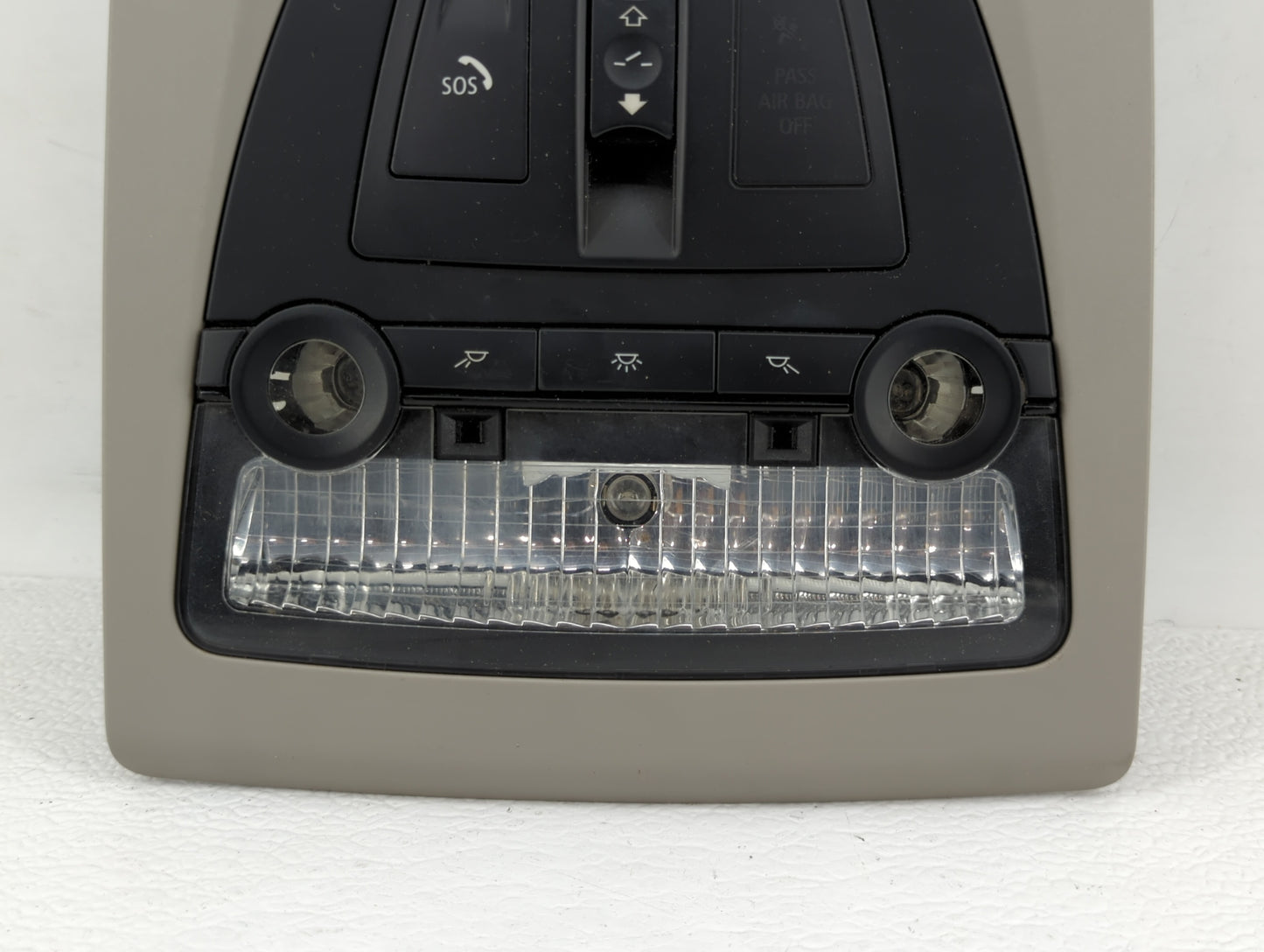 2012 Bmw 528i Overhead Roof Console Grey - Oemusedautoparts1.com