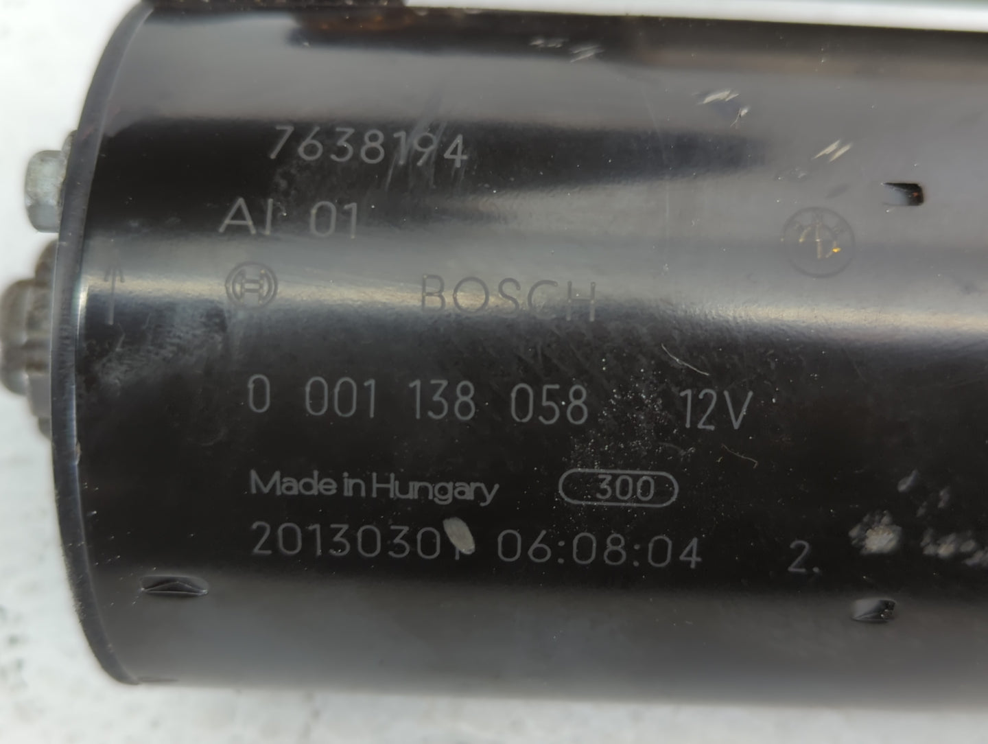 2012-2013 Bmw 528i Car Starter Motor Solenoid OEM P/N:0001138058 0 001 138 058 Fits Fits 2011 2012 2013 2014 2015 2016 2017 