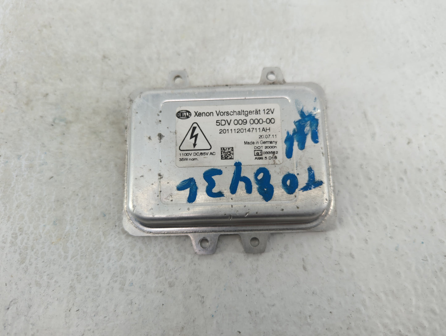 2011-2013 Bmw 528i Headlight Ballast Head Light - Oemusedautoparts1.com
