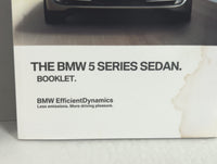 2012 Bmw 530i Owners Manual Book Guide OEM Used Auto Parts - Oemusedautoparts1.com