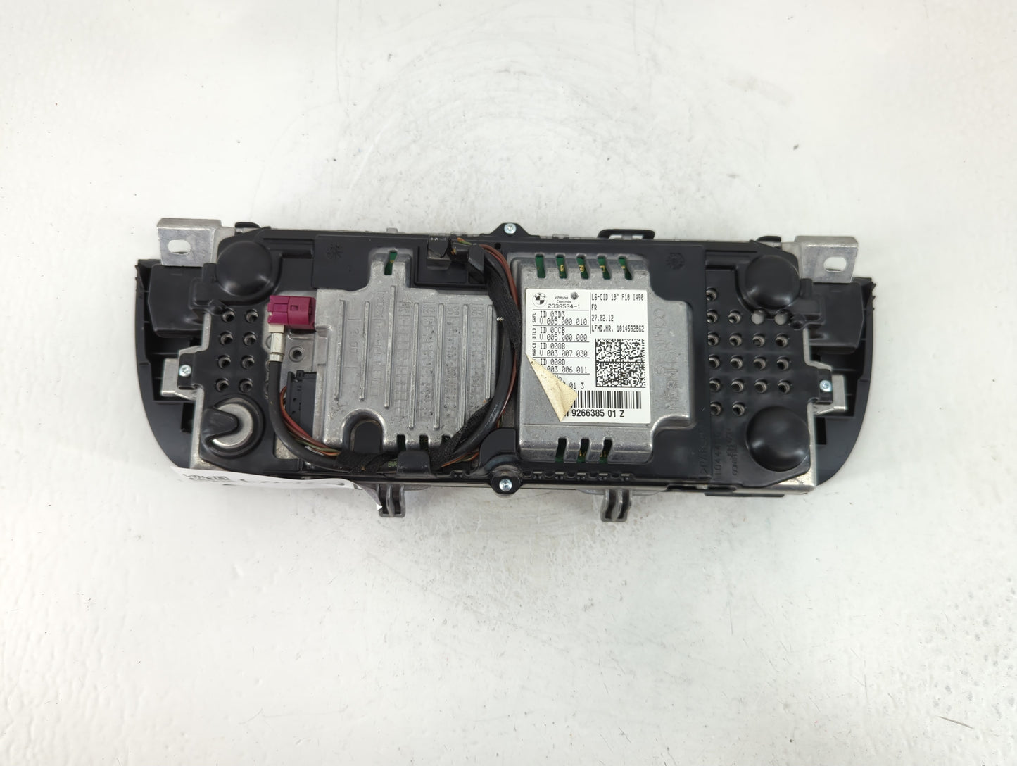2011-2016 Bmw 535i Radio AM FM Cd Player Receiver Replacement P/N:BM 9266385 01 Z Fits Fits 2011 2012 2013 2014 2015 2016 OE