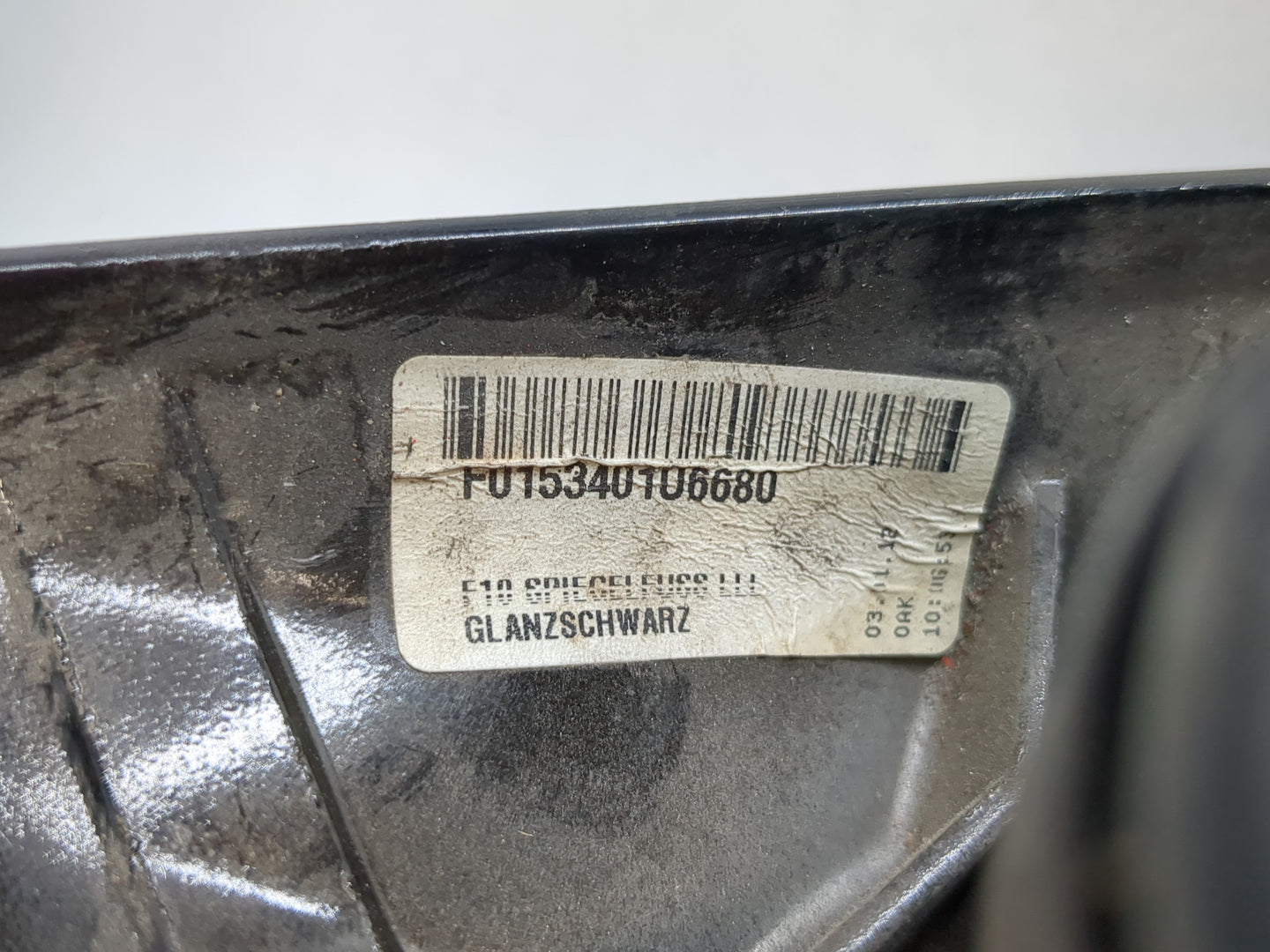 2012-2013 Bmw 535i Driver Side View Mirror - Left Door Mirror OEM Used - Oemusedautoparts1.com