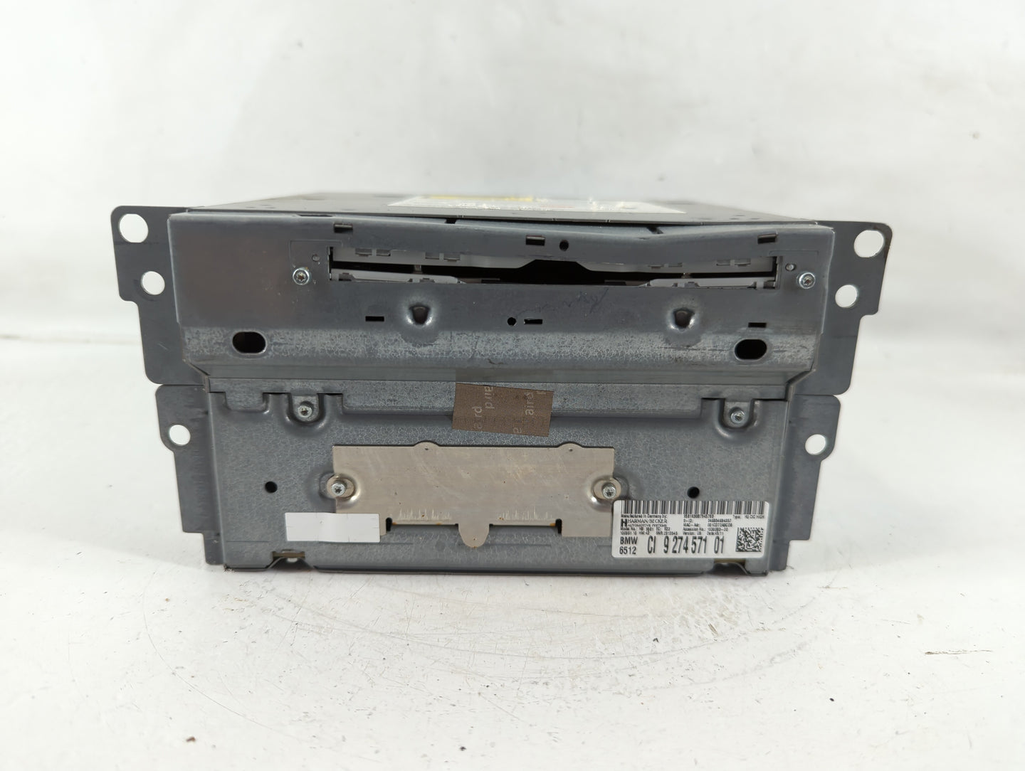 2011-2012 Bmw 535i Radio AM FM Cd Player Receiver Replacement P/N:CI 927457101 Fits Fits 2011 2012 OEM Used Auto Parts - Oem