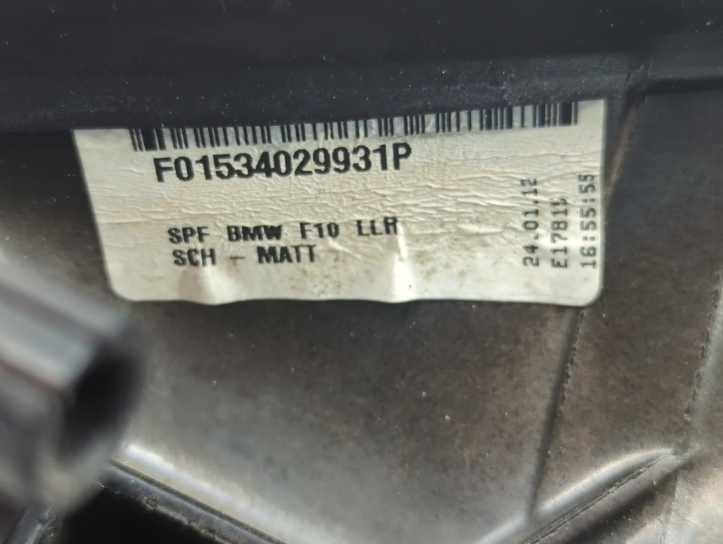 2011-2012 Bmw 535i Passenger Side View Mirror - Right Door Mirror OEM Used - Oemusedautoparts1.com