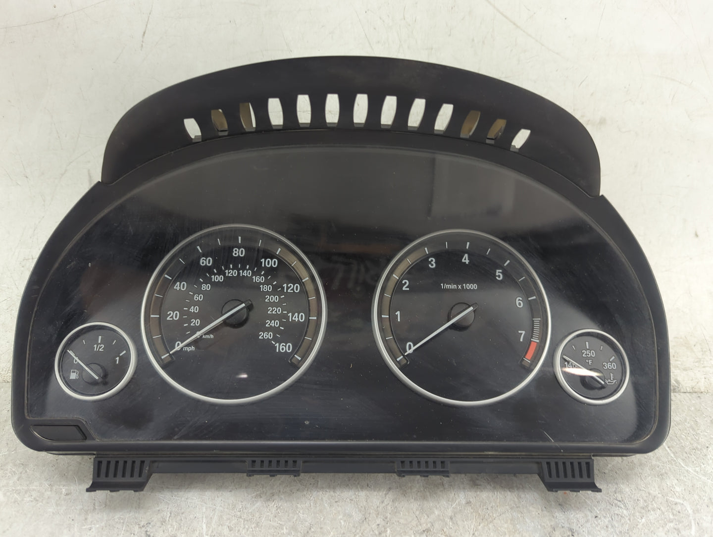 2012-2013 Bmw 535i Instrument Cluster Speedometer Gauges P/N:9285193-01 2358686-04, 258115 11 Miles:127K Fits Fits 2011 2012