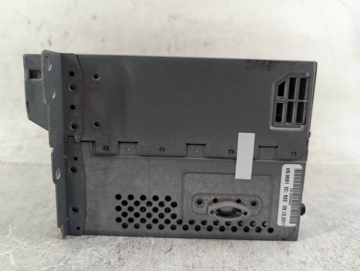 2011-2012 Bmw 535i Radio AM FM Cd Player Receiver Replacement P/N:9274571 9581 Fits Fits 2010 2011 2012 OEM Used Auto Parts 