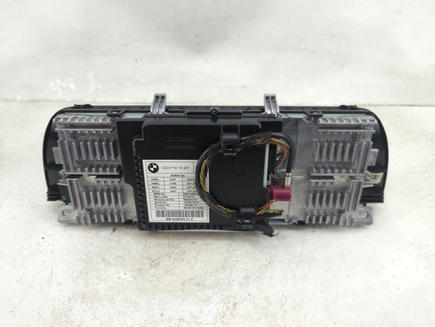 2011-2016 Bmw 535i Information Display Screen 1469359 - Oemusedautoparts1.com