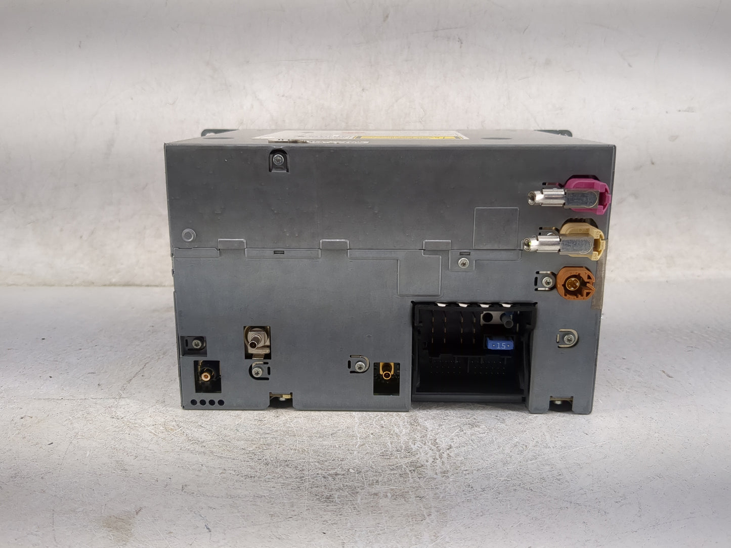 2011-2012 Bmw 535i Radio AM FM Cd Player Receiver Replacement P/N:9289249 HB9581, 9581DV0C7541441 Fits Fits 2010 2011 2012 O