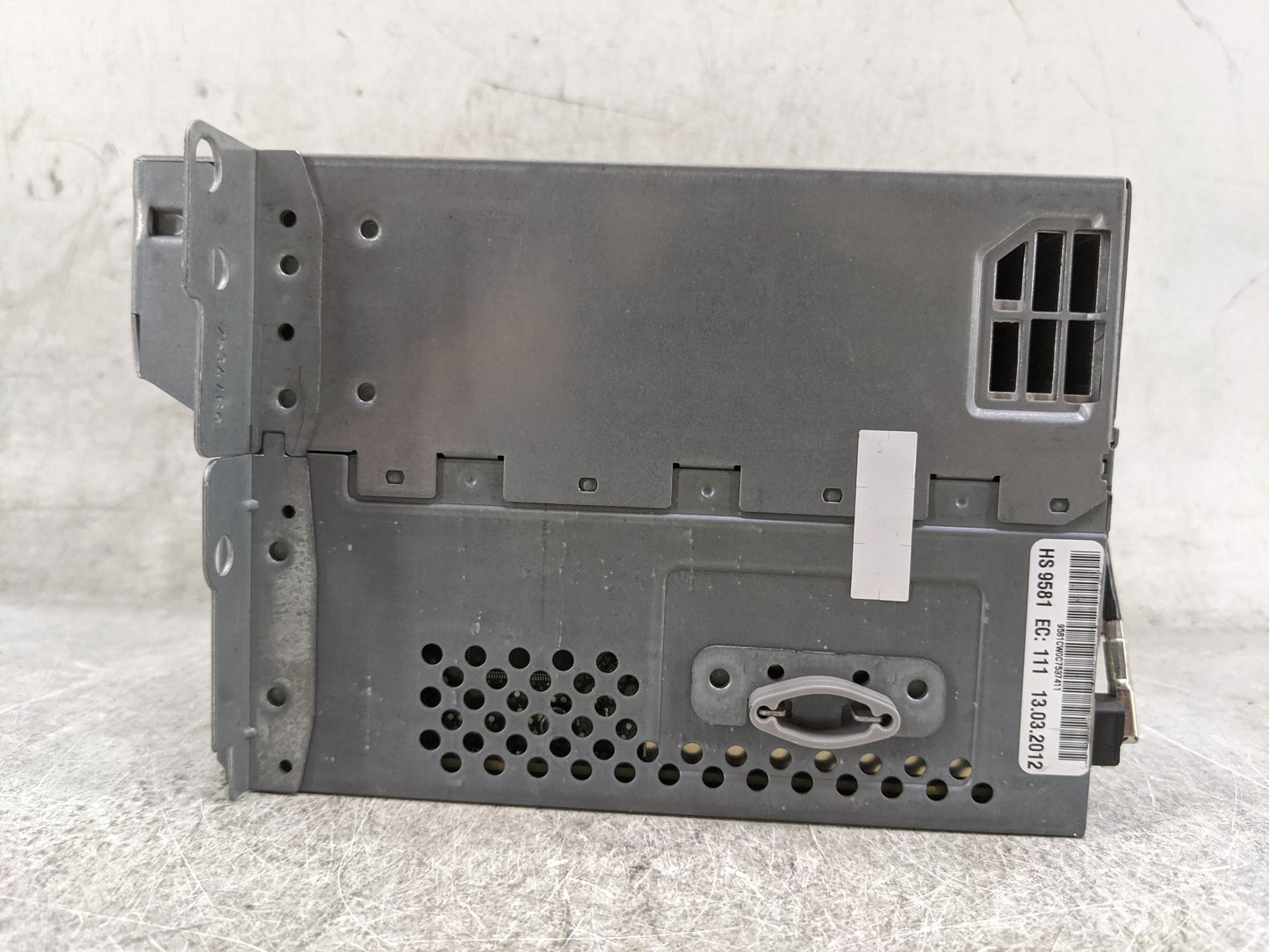 2011-2012 Bmw 535i Radio AM FM Cd Player Receiver Replacement P/N:9289249 HB9581, 9581CW0C7537411 Fits Fits 2010 2011 2012 O
