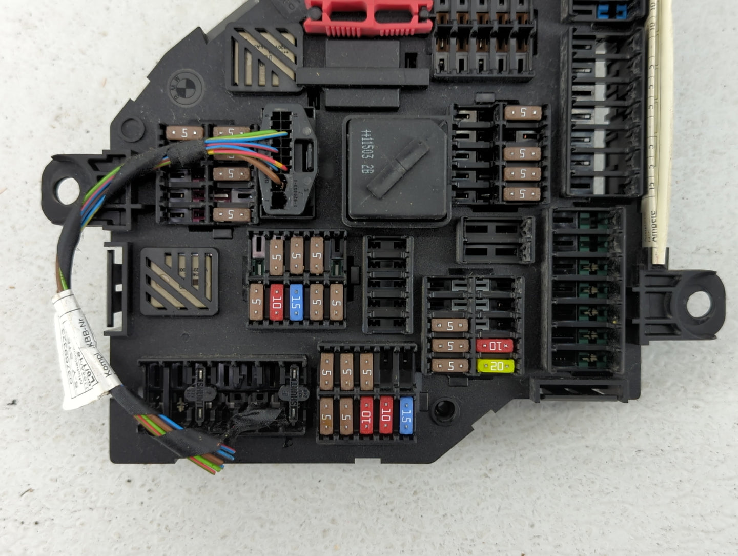 2012 Bmw 535i Fusebox Fuse Box Panel Relay Module P/N:1670498 Fits OEM Used Auto Parts - Oemusedautoparts1.com