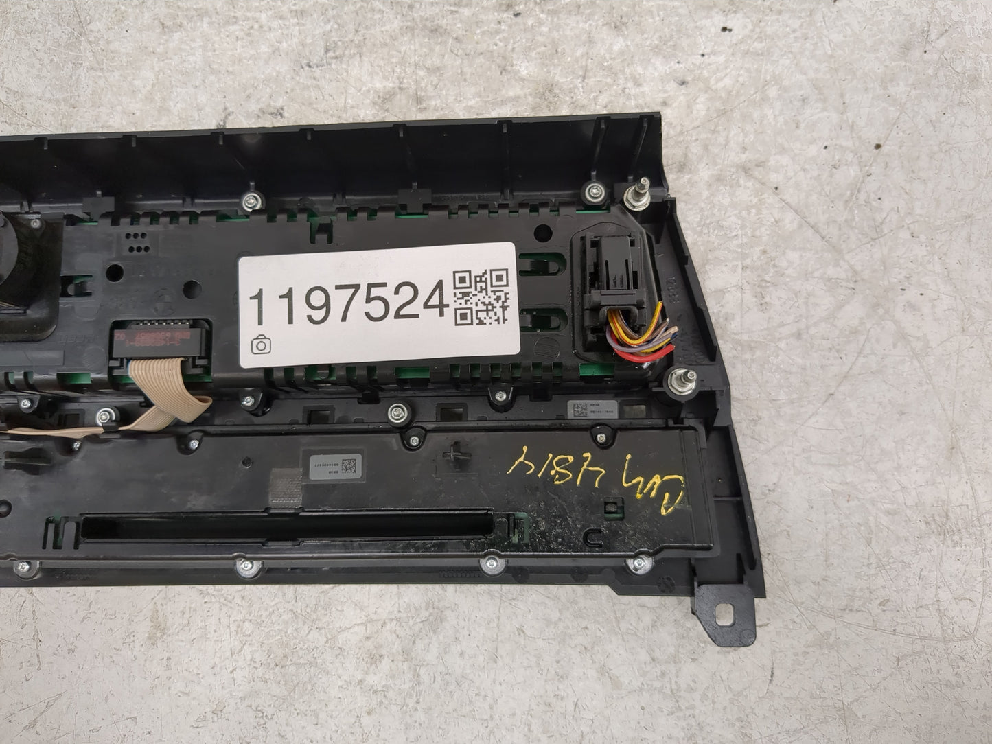 2011-2015 Bmw 550i Climate Control Module Temperature AC/Heater Replacement Fits Fits 2011 2012 2013 2014 2015 2016 OEM Used
