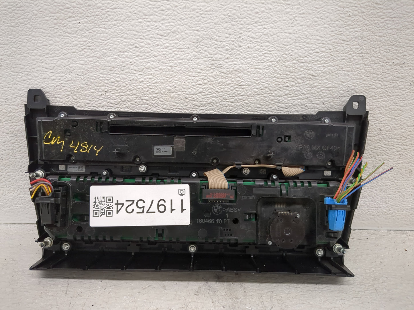 2011-2015 Bmw 550i Climate Control Module Temperature AC/Heater Replacement Fits Fits 2011 2012 2013 2014 2015 2016 OEM Used