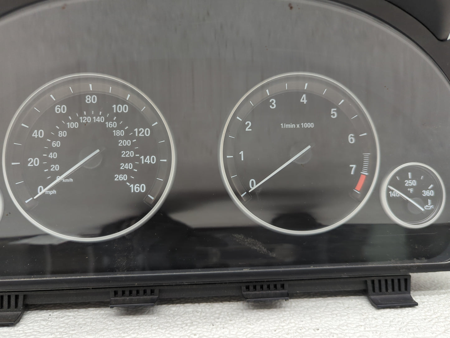 2012-2013 Bmw 550i Instrument Cluster Speedometer Gauges P/N:9285193-01 2358686-04, 3000197539, 25811511 Fits Fits 2011 2012