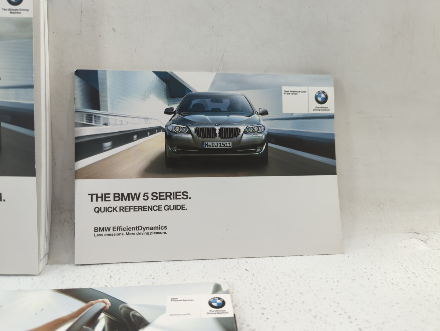 2012 Bmw 550i Owners Manual Book Guide P/N:01 40 20 900 490 ue OEM Used Auto Parts - Oemusedautoparts1.com