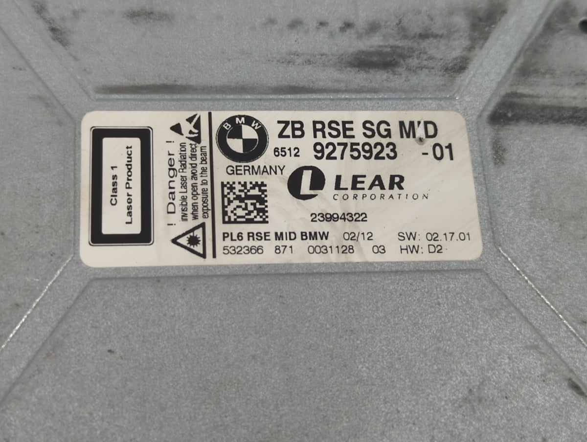 2011-2016 Bmw 550i Information Radio Display Screen - Oemusedautoparts1.com