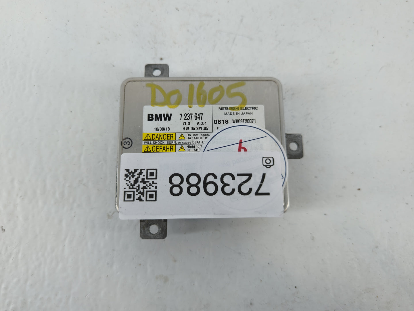 2011-2016 Bmw 550i Headlight Ballast Head Light - Oemusedautoparts1.com