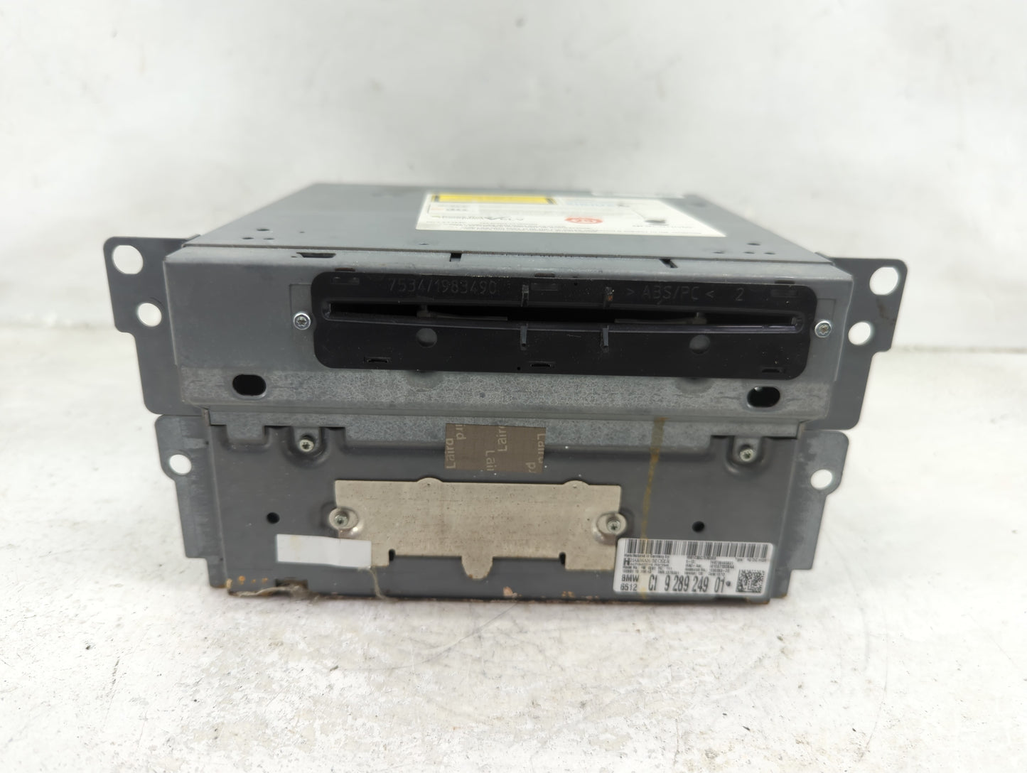 2012 Bmw 650 Radio AM FM Cd Player Receiver Replacement P/N:9289249 HB9581, 7534/1983490 Fits Fits 2010 2011 OEM Used Auto P