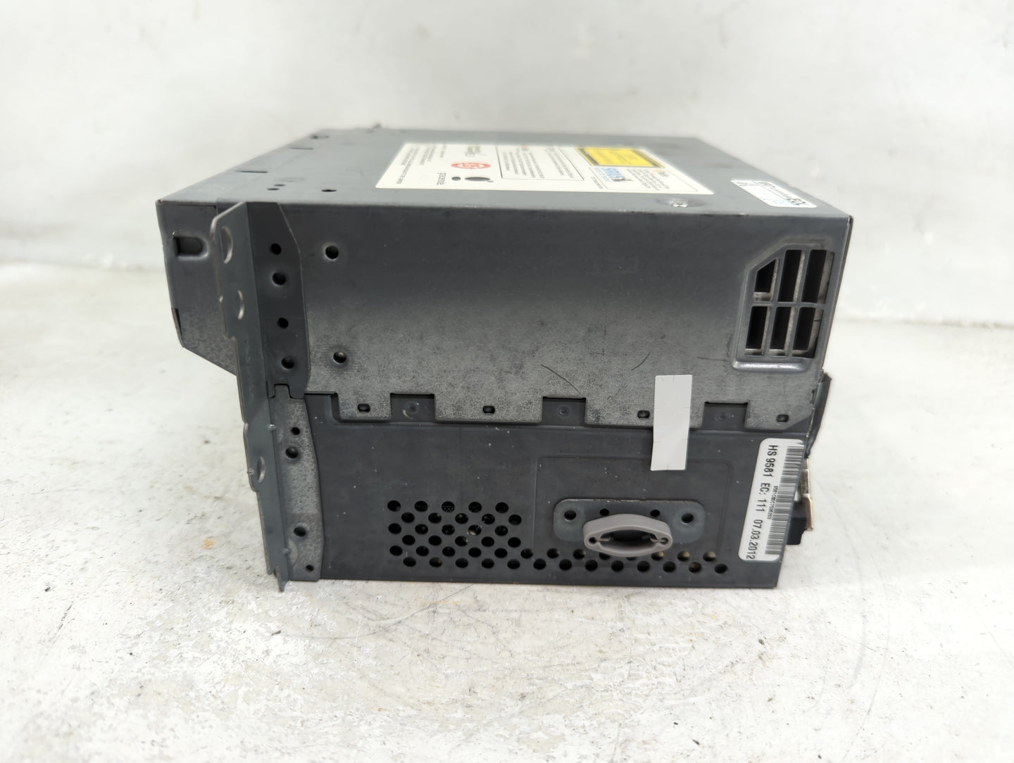 2012 Bmw 650 Radio AM FM Cd Player Receiver Replacement P/N:9289249 HB9581, 7534/1983490 Fits Fits 2010 2011 OEM Used Auto P