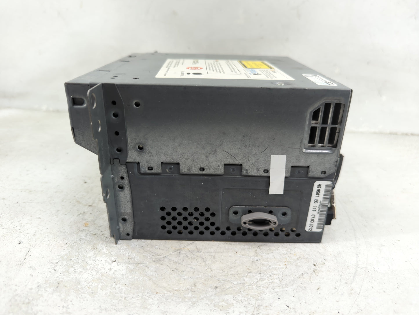 2012 Bmw 650 Radio AM FM Cd Player Receiver Replacement P/N:9289249 HB9581, 7534/1983490 Fits Fits 2010 2011 OEM Used Auto P