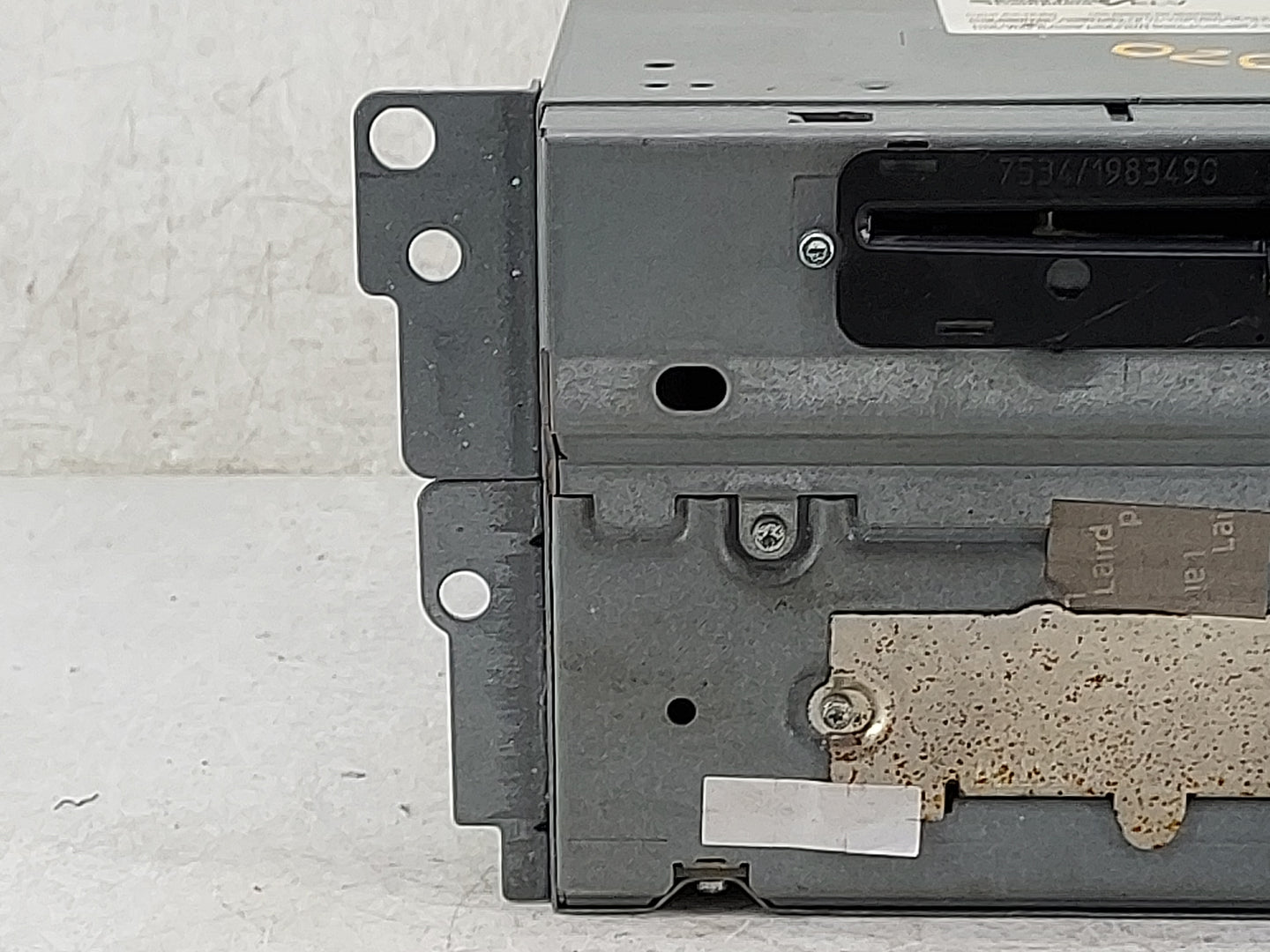 2012 Bmw 650 Radio AM FM Cd Player Receiver Replacement P/N:9274571 HB9581 Fits Fits 2010 2011 OEM Used Auto Parts - Oemused