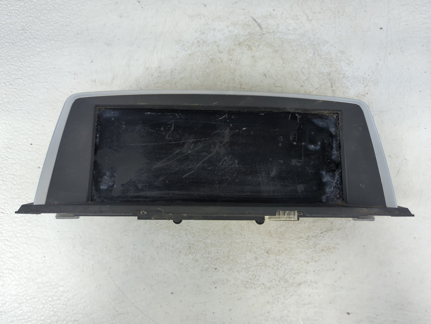 2012 Bmw 650i Radio AM FM Cd Player Receiver Replacement P/N:990001319 926638301T Fits Fits 2011 OEM Used Auto Parts - Oemus