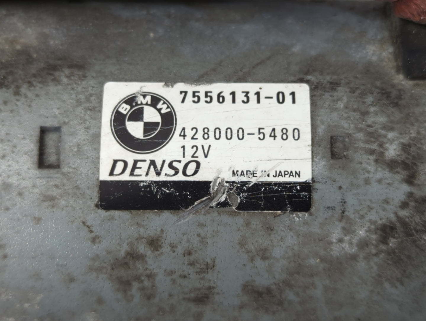 2012 Bmw 650i Car Starter Motor Solenoid OEM P/N:428000-5480 7556131-01 Fits Fits 2008 2009 2010 2011 2013 2014 OEM Used Aut