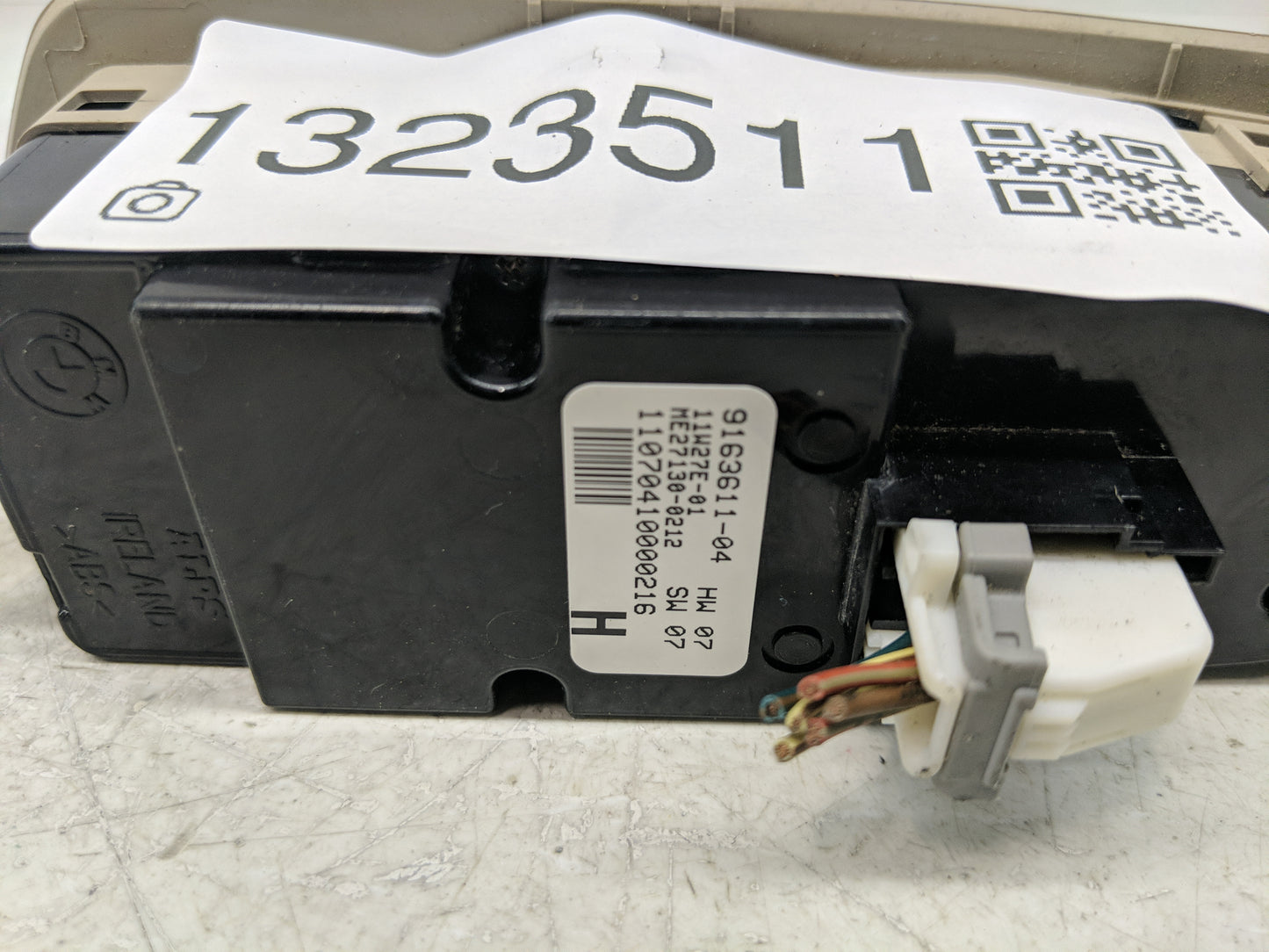 2011-2015 Bmw 740i Master Power Window Switch Replacement Driver Side Left P/N:9163611 Fits OEM Used Auto Parts - Oemusedaut