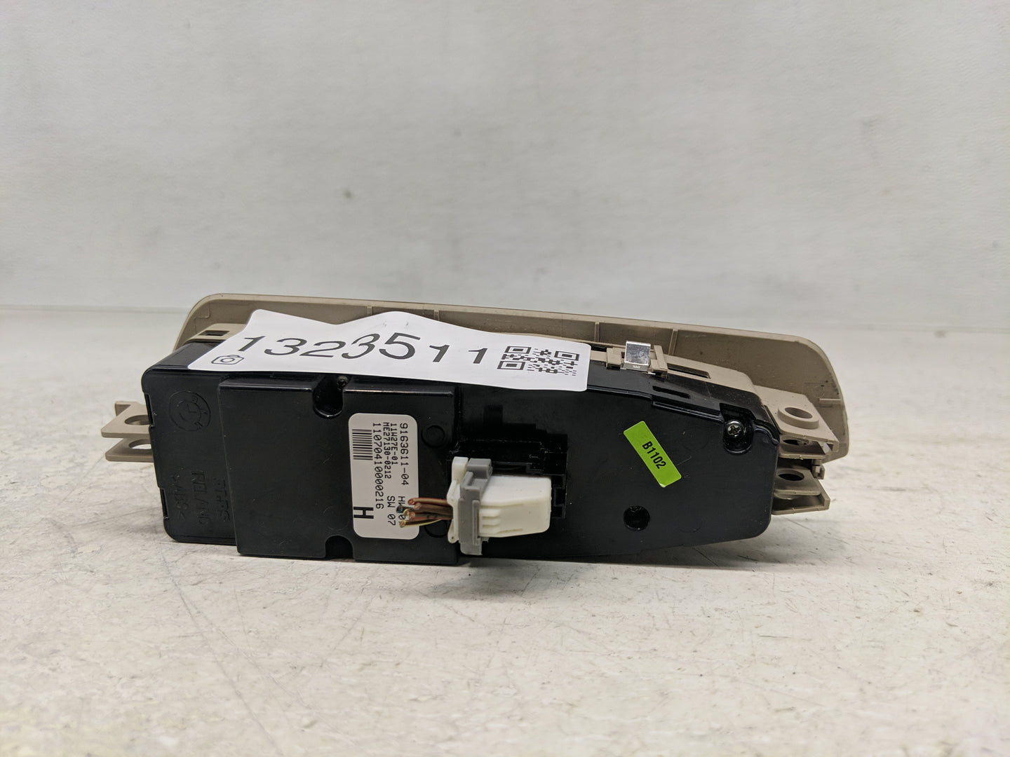2011-2015 Bmw 740i Master Power Window Switch Replacement Driver Side Left P/N:9163611 Fits OEM Used Auto Parts - Oemusedaut