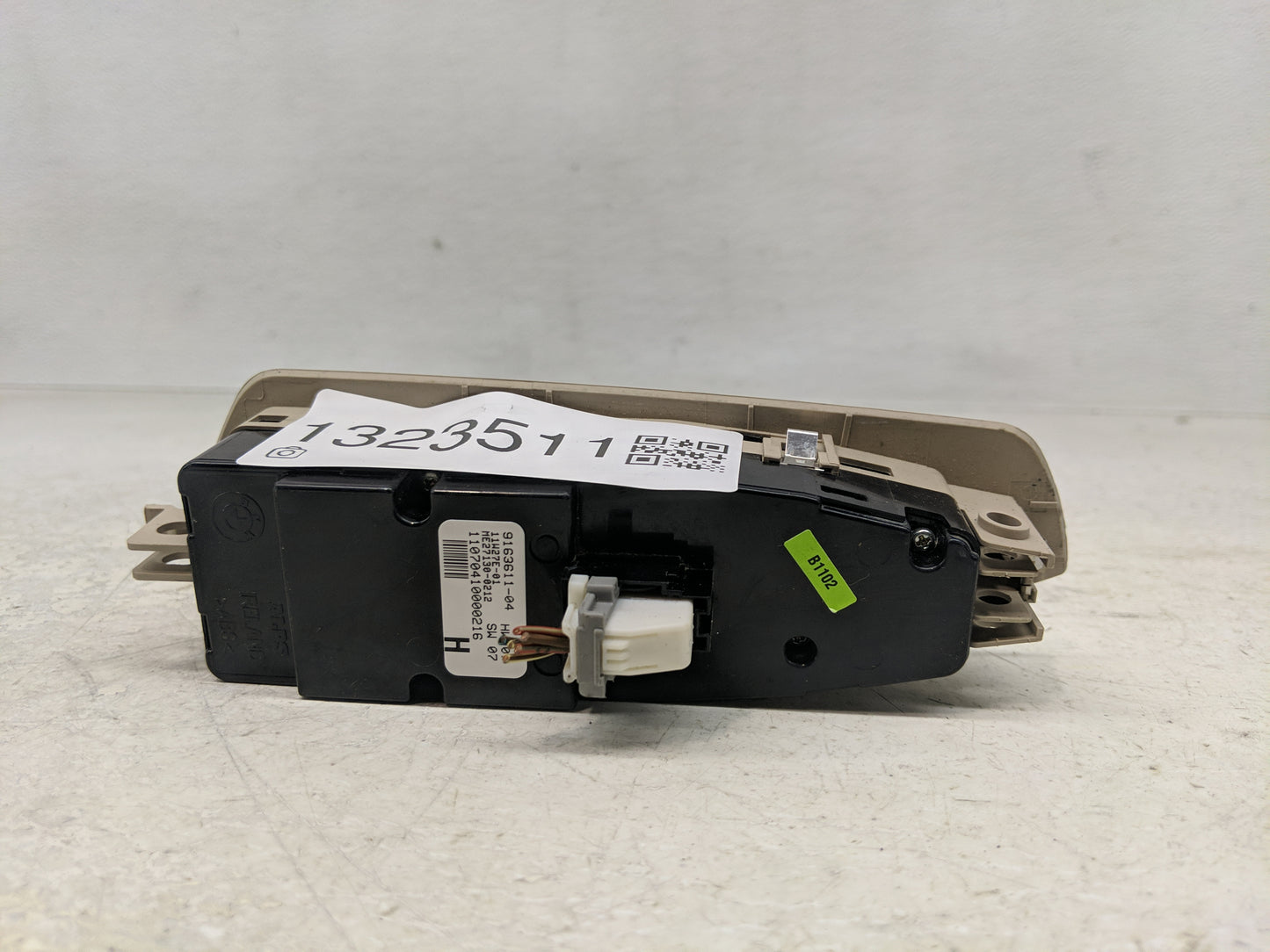 2011-2015 Bmw 740i Master Power Window Switch Replacement Driver Side Left P/N:9163611 Fits OEM Used Auto Parts - Oemusedaut