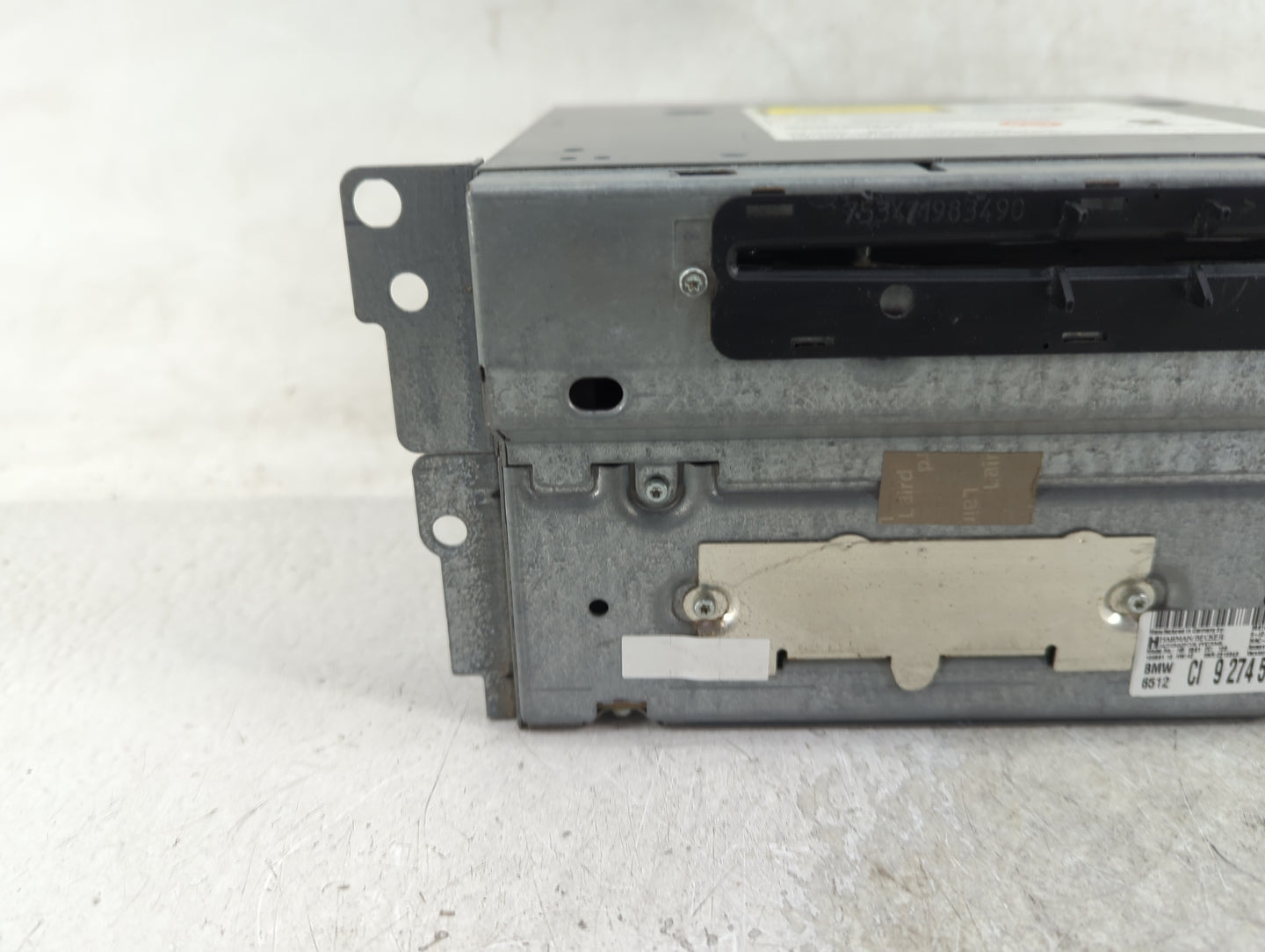 2012 Bmw 740i Radio AM FM Cd Player Receiver Replacement P/N:EN 60825-1 Fits OEM Used Auto Parts - Oemusedautoparts1.com