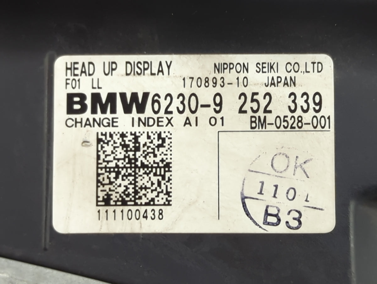 2011-2012 Bmw 740i Information Radio Display Screen - Oemusedautoparts1.com
