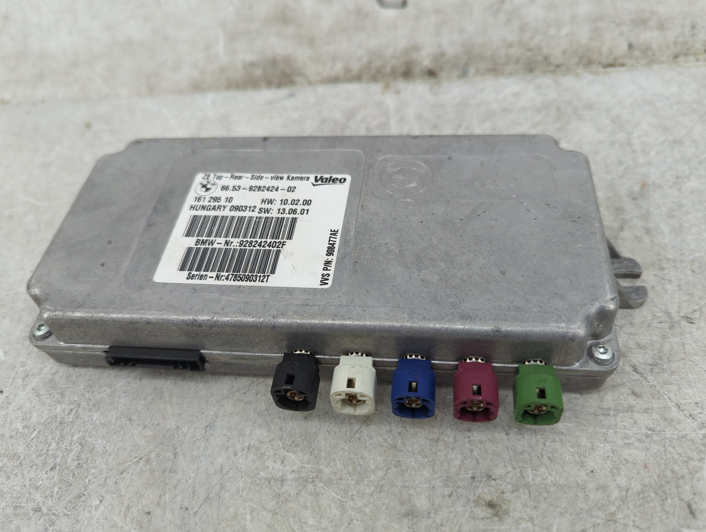 Bmw 750 Information-gps-tv Control Module 1452742 - Oemusedautoparts1.com