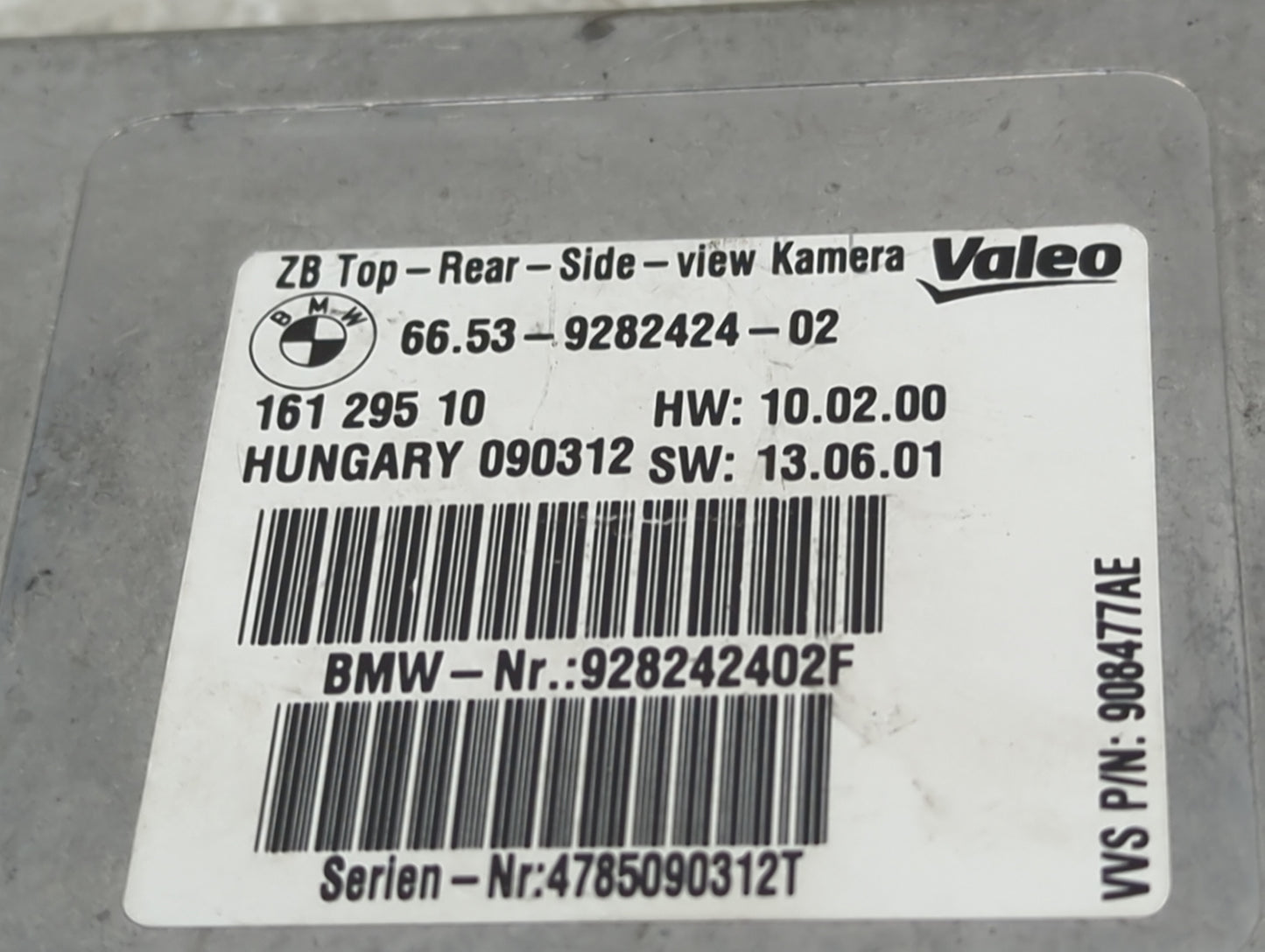 Bmw 750 Information-gps-tv Control Module 1452742 - Oemusedautoparts1.com