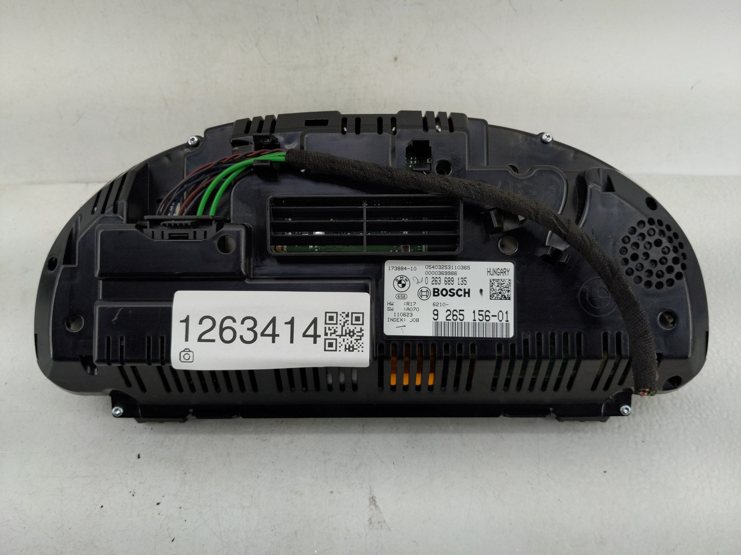 2012-2013 Bmw 750i Instrument Cluster Speedometer Gauges P/N:173884-10 Fits Fits 2011 2012 2013 2014 OEM Used Auto Parts - O