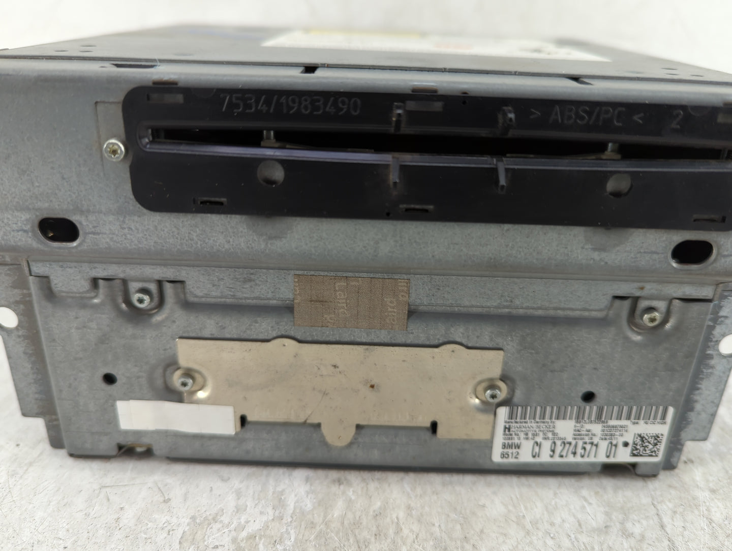 2010-2012 Bmw 750i Radio AM FM Cd Player Receiver Replacement Fits Fits 2010 2011 2012 OEM Used Auto Parts - Oemusedautopart