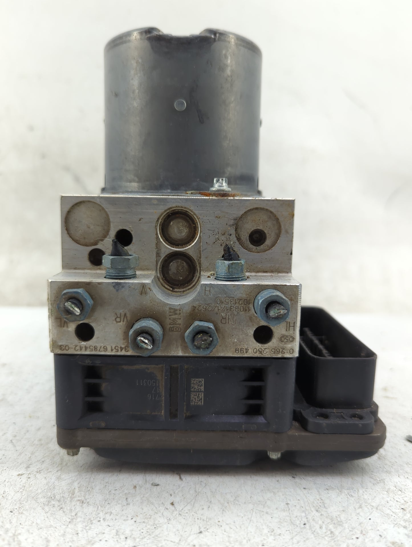2009-2012 Bmw 750i ABS Pump Control Module Replacement P/N:6851382-01 6850069-01 Fits Fits 2009 2010 2011 2012 2013 OEM Used