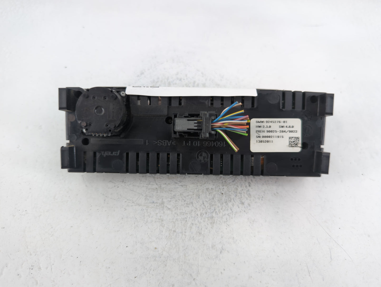 2009-2015 Bmw 750i Climate Control Module Temperature AC/Heater Replacement P/N:9245276-01 Fits OEM Used Auto Parts - Oemuse