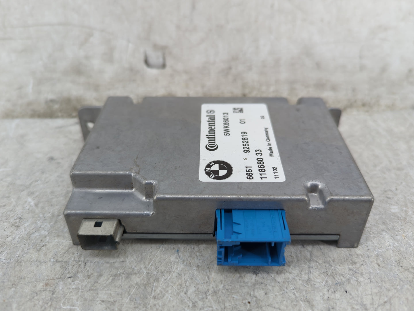 Bmw 750li Driver Assist Control Module 5wk66013|9252819|118680 - Oemusedautoparts1.com