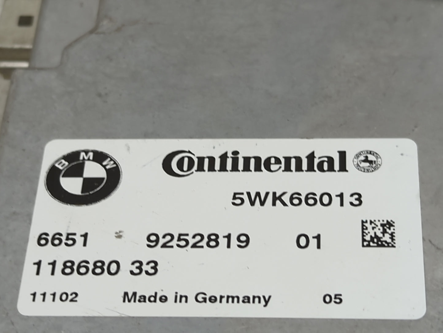Bmw 750li Driver Assist Control Module 5wk66013|9252819|118680 - Oemusedautoparts1.com