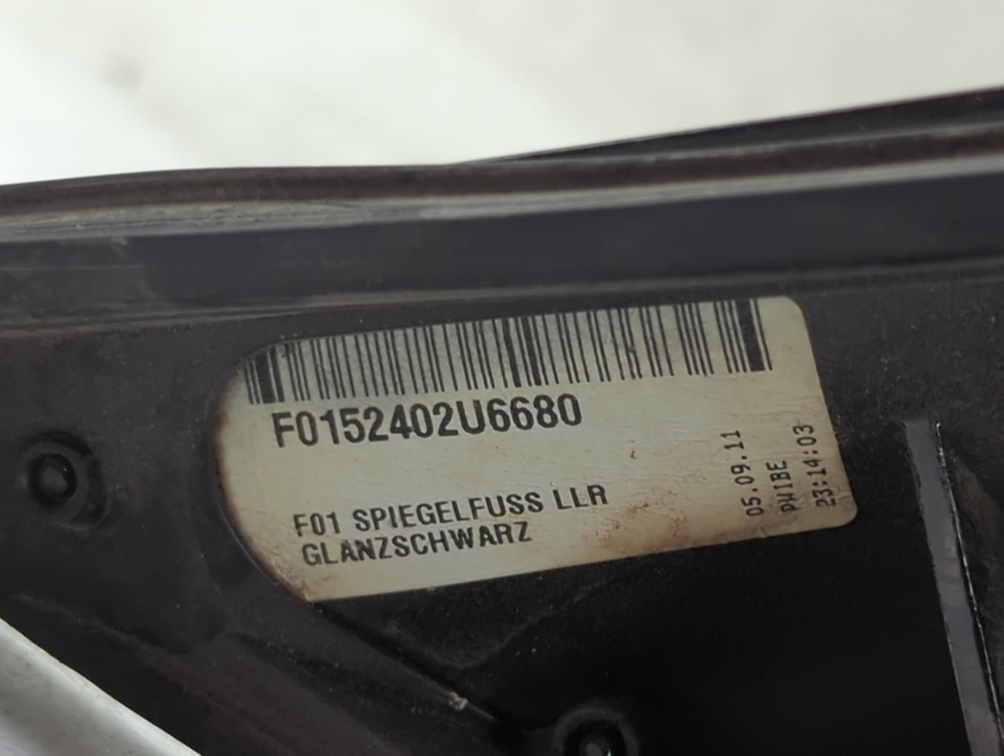 2012 Bmw 750li Passenger Side View Mirror - Right Door Mirror OEM Used - Oemusedautoparts1.com