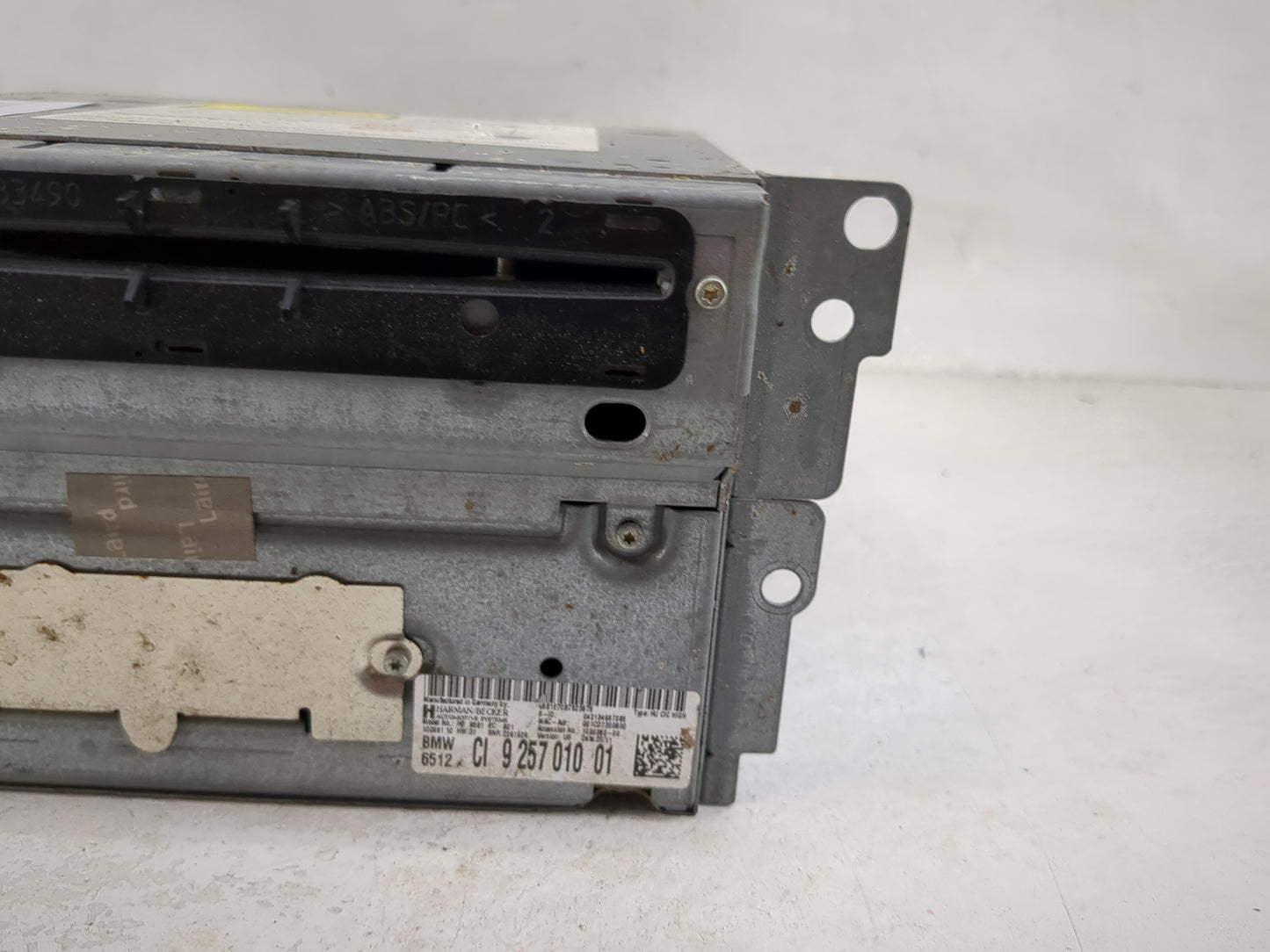 2012 Bmw 750li Radio AM FM Cd Player Receiver Replacement P/N:9257010 HB9581, 9581E70B7923879 Fits Fits 2010 2011 OEM Used A