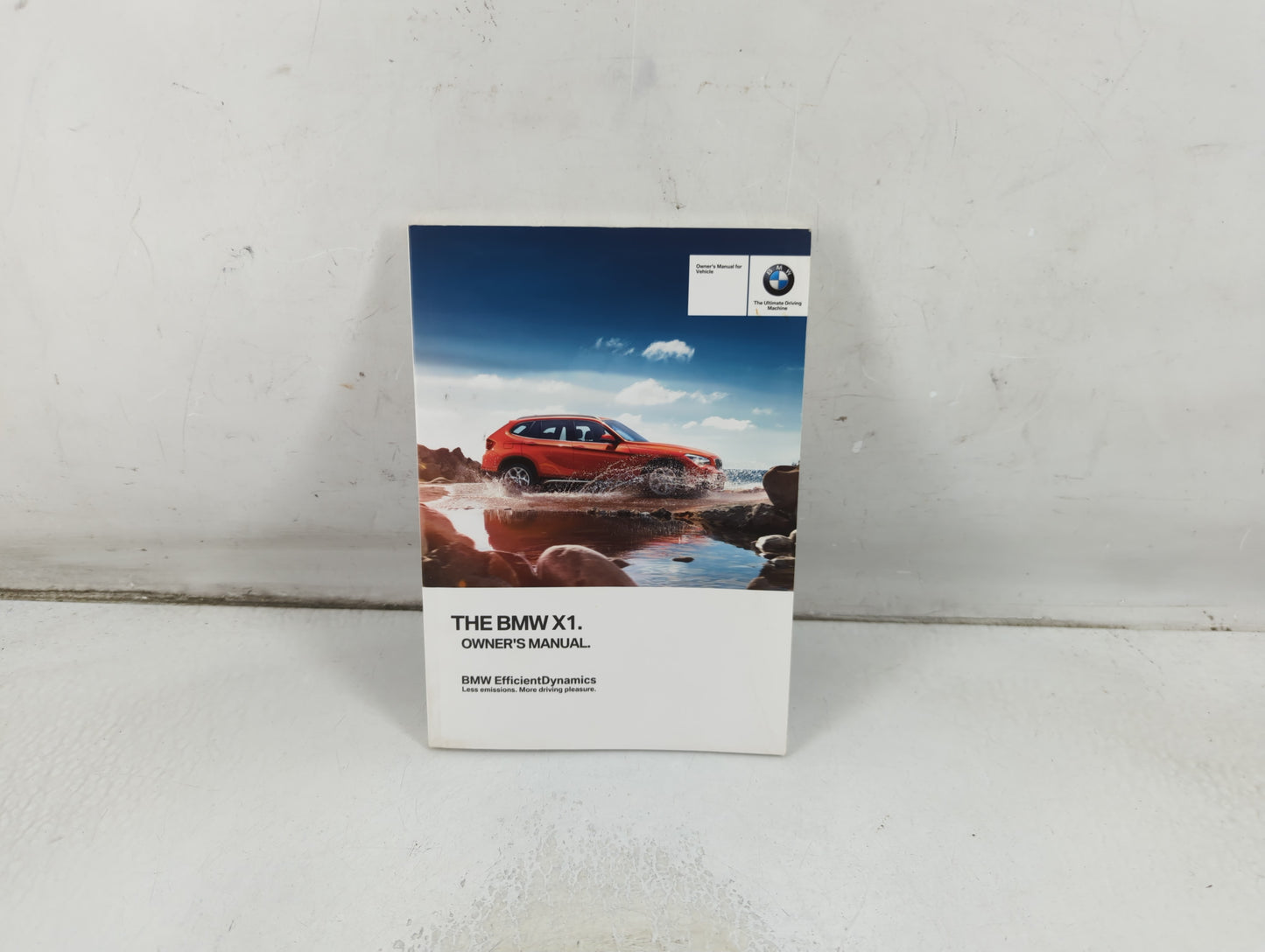 2012 Bmw X1 Owners Manual Book Guide P/N:01 40 2 914 573 OEM Used Auto Parts - Oemusedautoparts1.com