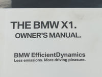 2012 Bmw X1 Owners Manual Book Guide OEM Used Auto Parts - Oemusedautoparts1.com