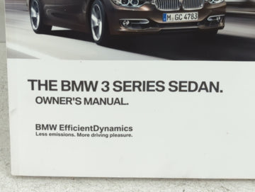 2012 Bmw X3 Owners Manual Book Guide OEM Used Auto Parts