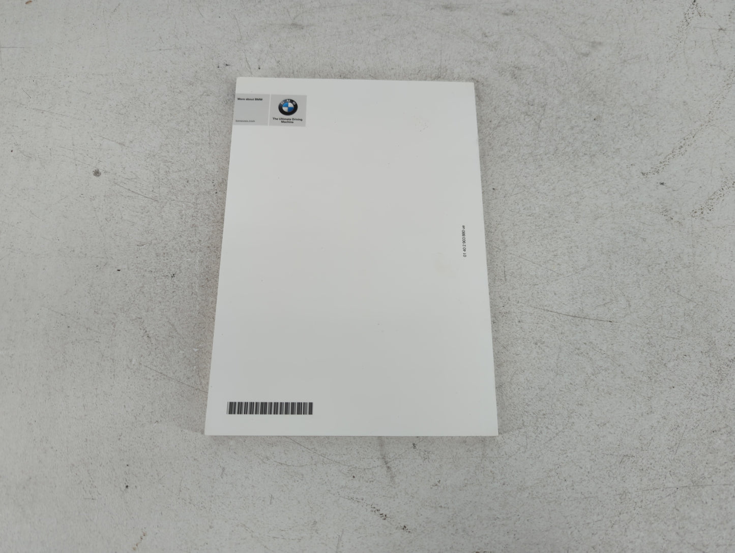 2012 Bmw X3 Owners Manual Book Guide OEM Used Auto Parts - Oemusedautoparts1.com