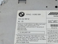 2012 Bmw X3 Radio AM FM Cd Player Receiver Replacement P/N:9 262 328 Fits OEM Used Auto Parts - Oemusedautoparts1.com